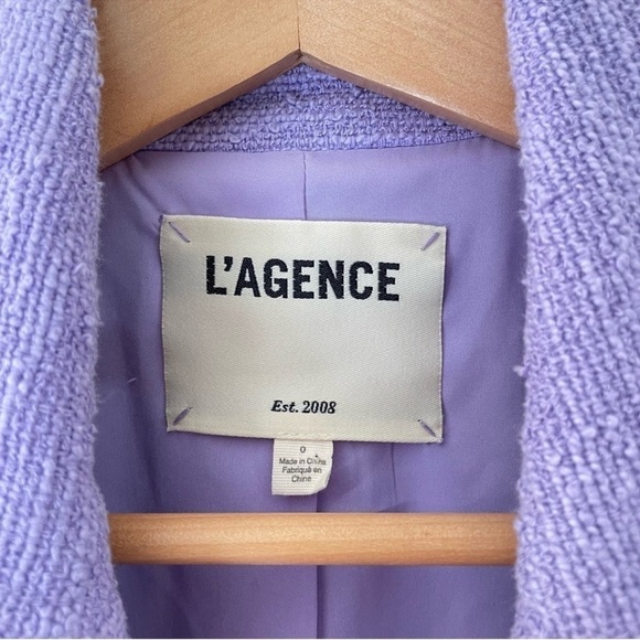 LAgence Brooke Double Breasted Crop Blazer - Picture 12 of 13